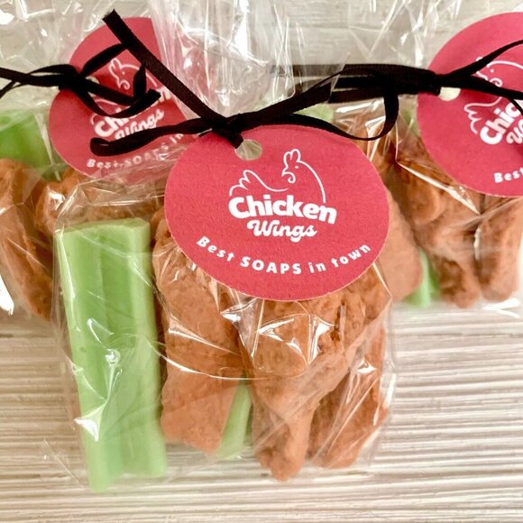 Chicken Wing Soaps | Novelty Gift - Picture 1 of 3